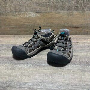 Keen Brown Leather/Mesh Outdoor Shoes Women's Size 8.5